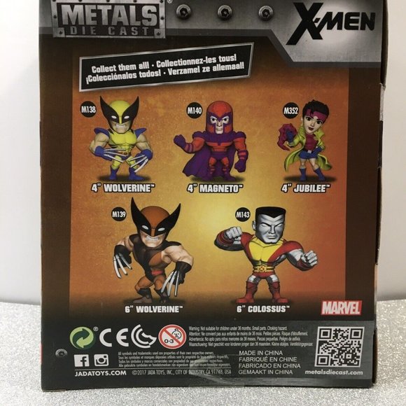 Lootcrate - Metals: Die Cast - X-Men - 4” Logan / Wolverine Figure - Used - Picture 4 of 4